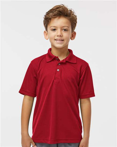 Paragon 108Y Youth Saratoga Performance Mini Mesh Polo