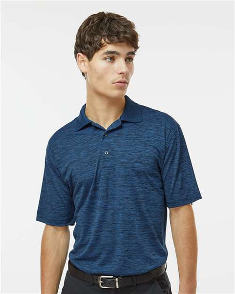 Paragon 130P Dakota Striated Heather Polo