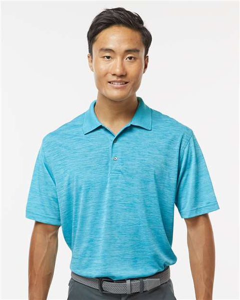 Paragon 130P Dakota Striated Heather Polo
