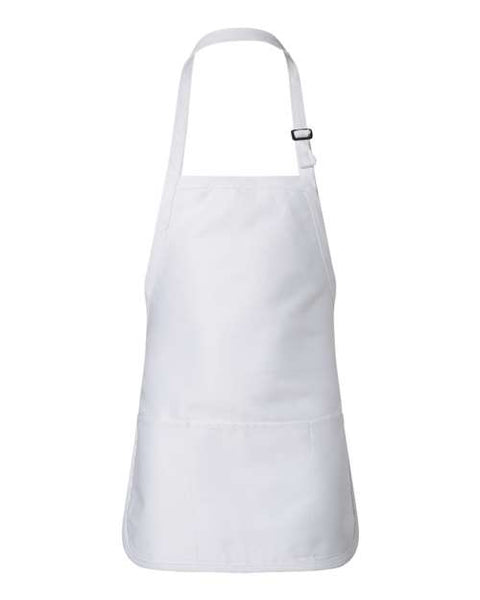 Q-Tees Q4250 Full-Length Apron with Pouch Pocket