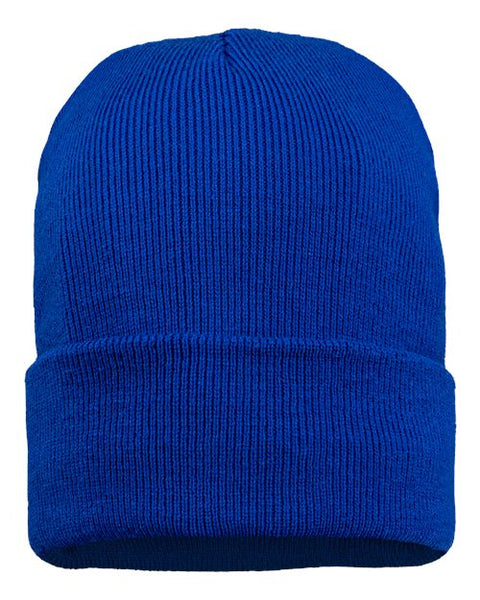Sportsman SP12JL 12" Jersey Lined Cuffed Beanie