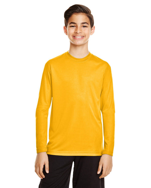 Team 365 TT11YL Youth Zone Performance Long-Sleeve T-Shirt