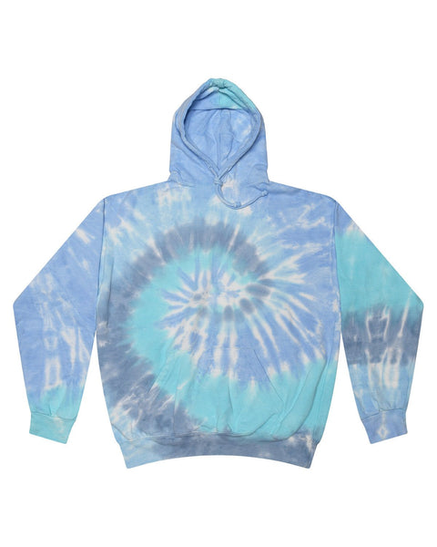 Tie-Dye CD877 Adult Tie-Dyed Pullover Hooded Sweatshirt