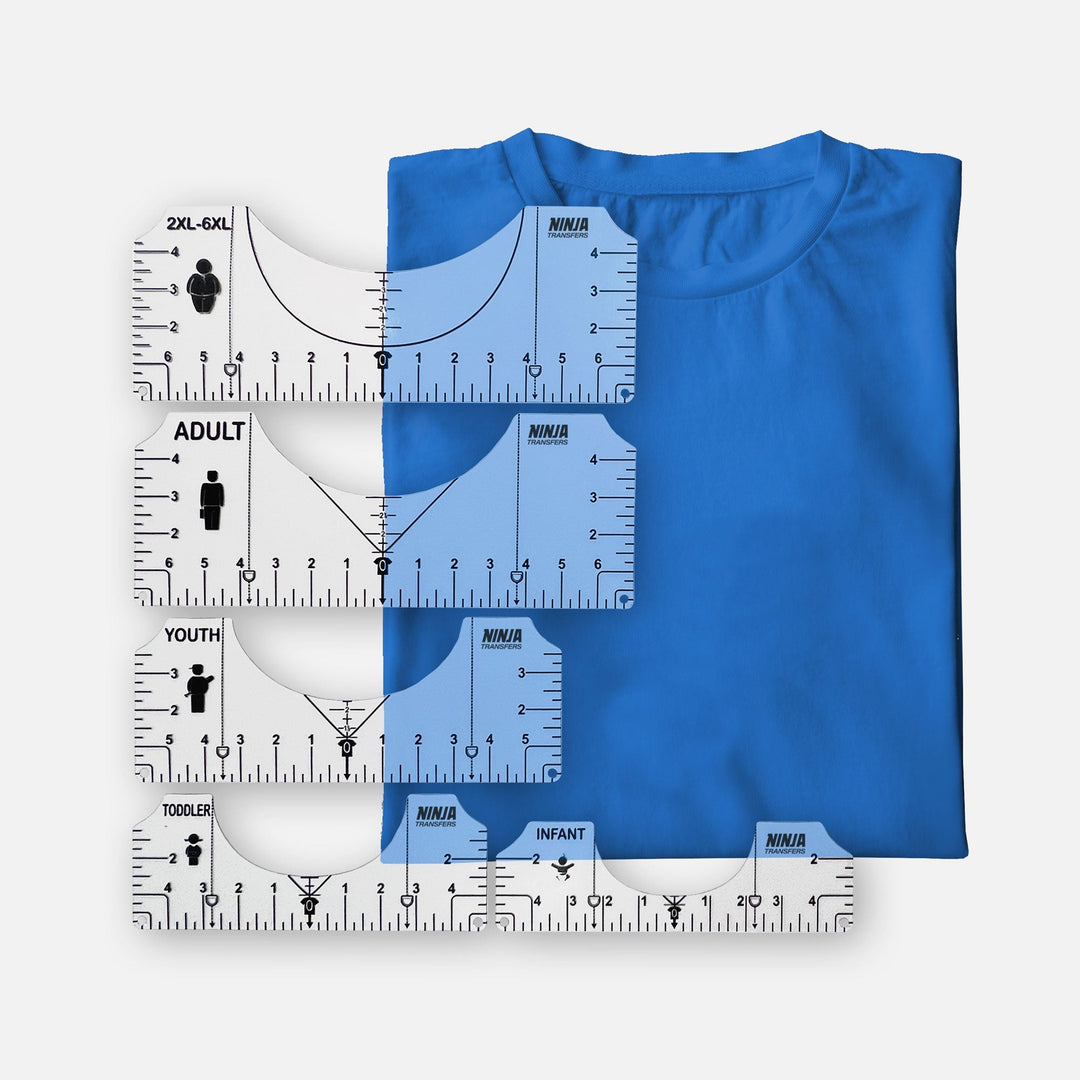 Alignment Ruler Set For Custom Patches | Ninja Patches